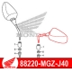 88220-MGZ-J40 : Originaler Honda Spiegel links CB500X CB500F CBR500R