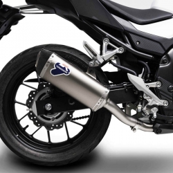 H14408040ITC : Termignoni Titanium-Carbon Silencer CB500X CB500F CBR500R