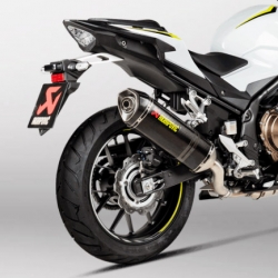 S-H5SO4-HRC/1 : Escape Akrapovic de Carbono CB500X CB500F CBR500R