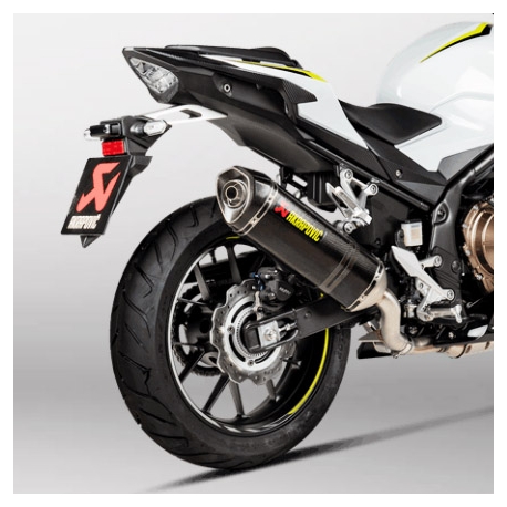 S-H5SO4-HRC/1 : Escarico Akrapovic Carbonio CB500X CB500F CBR500R