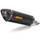 S-H5SO4-HRC/1 : Escape Akrapovic de Carbono CB500X CB500F CBR500R