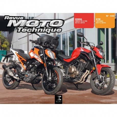 RMT193 : Technical Review for CB500/CBR500 CB500X CB500F CBR500R