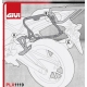 PLX1119 : Soporte de maletas laterales Givi CB500X CB500F CBR500R