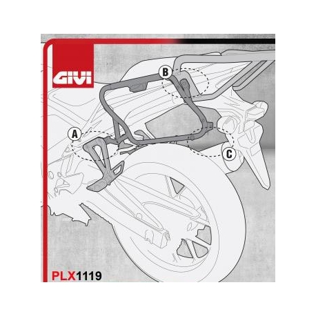 PLX1119 : Givi Seitentaschenhalter CB500X CB500F CBR500R