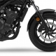 9819N : Extensión de protector de guardabarros delantero Puig 2019 CB500X CB500F CBR500R