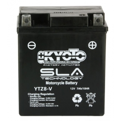 512081 : Batteria Kyoto GTZ8-V CB500X CB500F CBR500R