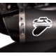 H14708040BBA : Termignoni Muffler CMX500 CB500X CB500F CBR500R