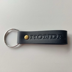 Honda Leather Keychain