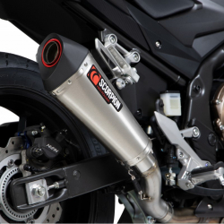 RHA186SEO : Silenzioso Scorpion Serket Taper CBR500R 2019 CB500X CB500F CBR500R