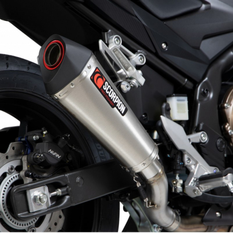 RHA186SEO : Scorpion Serket Taper Auspuff CBR500R 2019 CB500X CB500F CBR500R