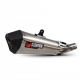 RHA186SEO : Scorpion Serket Taper Muffler CBR500R 2019 CB500X CB500F CBR500R