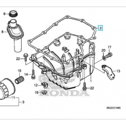 11396-MGZ-J01 : Lower Sump Gasket CB500X CB500F CBR500R