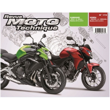 RMT172 : Revisione Tecnica per CB500/CBR500 CB500X CB500F CBR500R