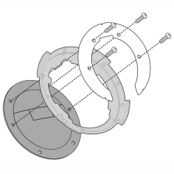 BF20 : Givi BF20 Tank Bracket CB500X CB500F CBR500R